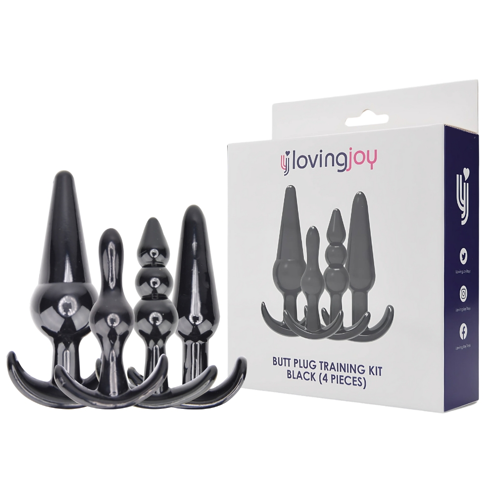 n12173-loving-joy-butt-plug-training-kit-black-side-by-side