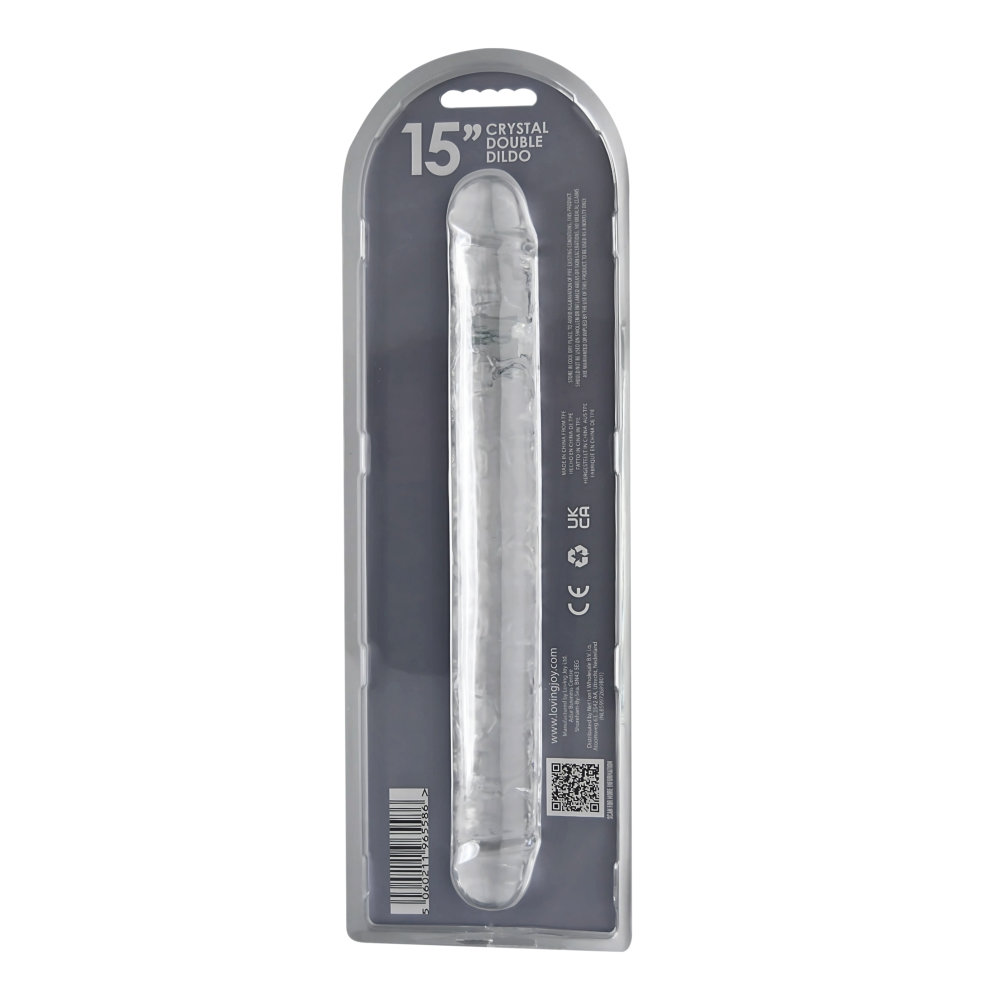 n12190-loving-joy-15-inch-double-ended-dildo-clear-new-pkg-bk